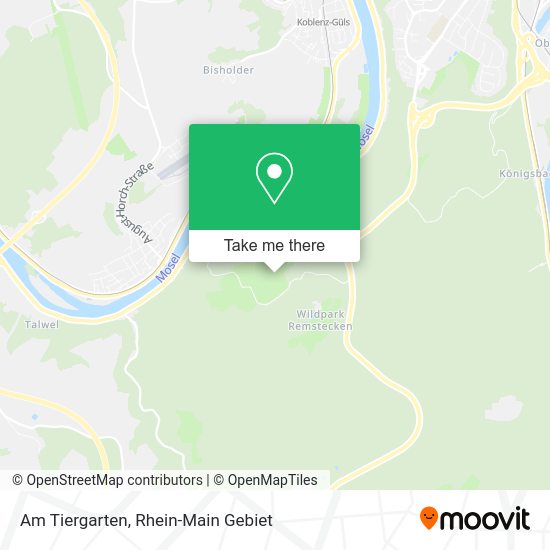 Карта Am Tiergarten