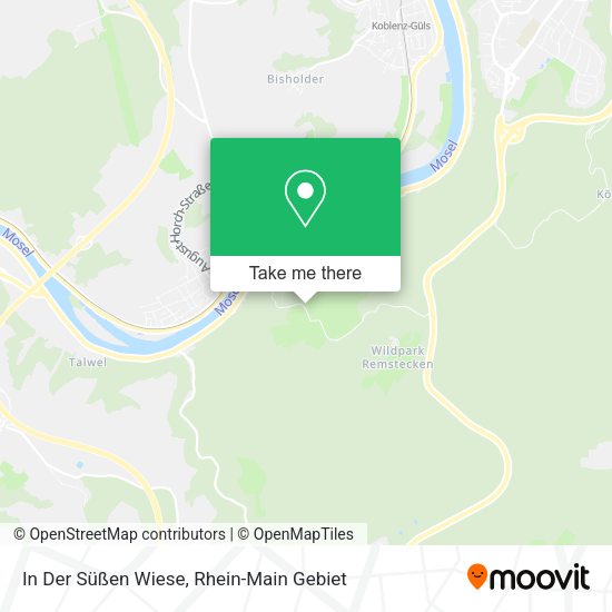 Карта In Der Süßen Wiese