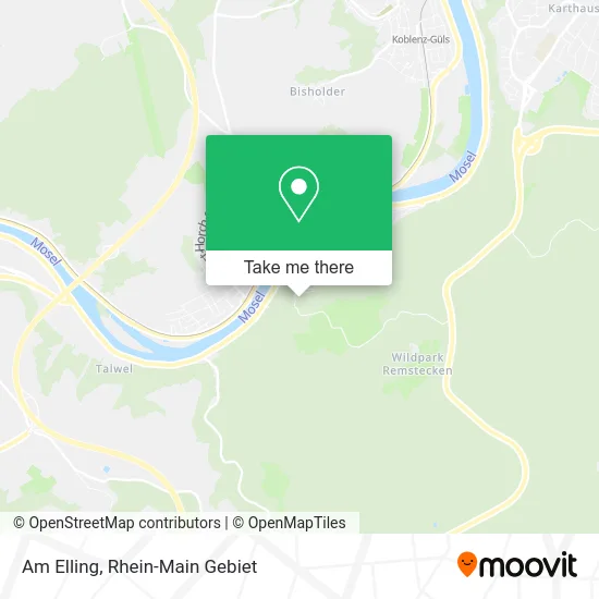 Карта Am Elling