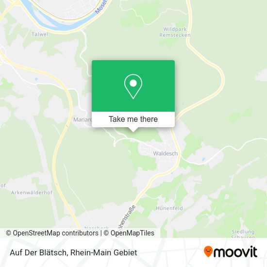 Карта Auf Der Blätsch