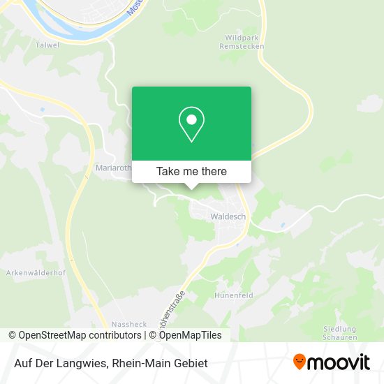 Карта Auf Der Langwies