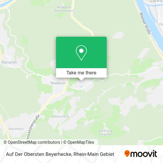Карта Auf Der Obersten Beyerhecke