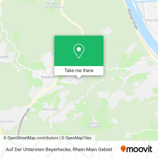 Карта Auf Der Untersten Beyerhecke
