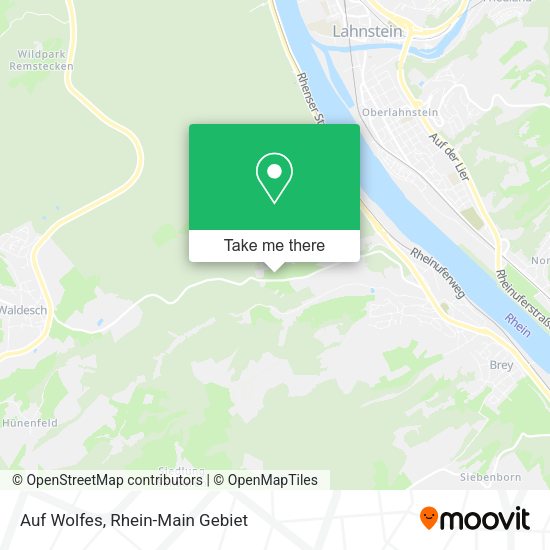 Карта Auf Wolfes