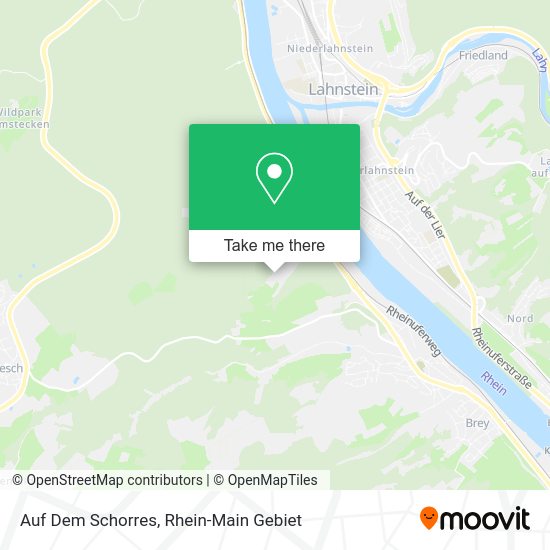Карта Auf Dem Schorres