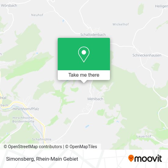Карта Simonsberg