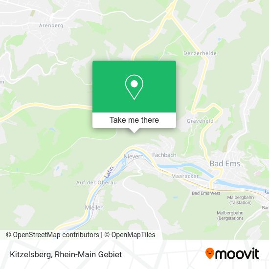 Карта Kitzelsberg