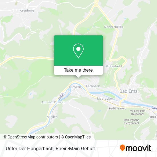 Карта Unter Der Hungerbach