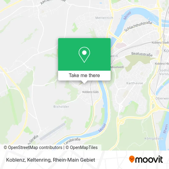 Карта Koblenz, Keltenring