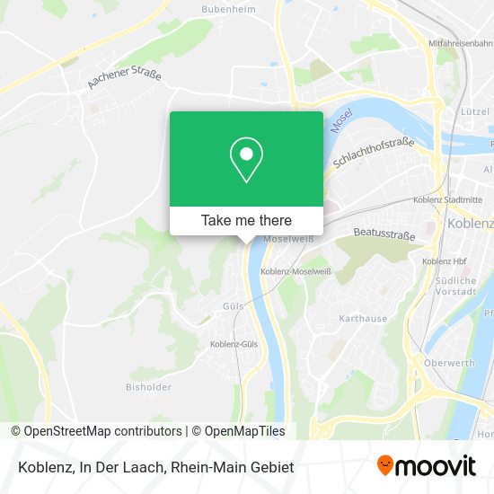 Карта Koblenz, In Der Laach