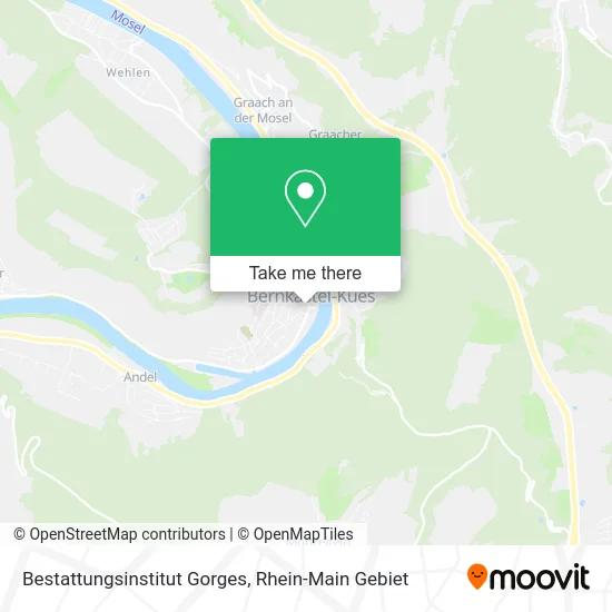 Карта Bestattungsinstitut Gorges