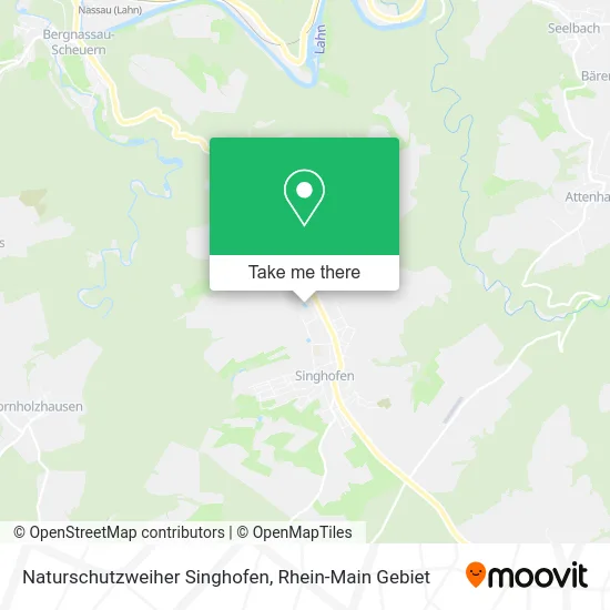 Карта Naturschutzweiher Singhofen