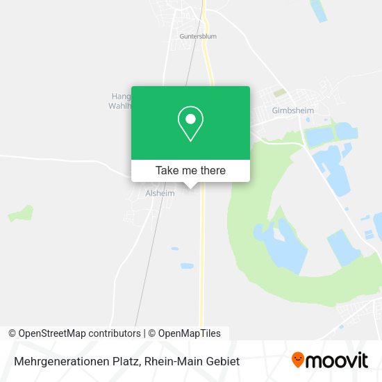Карта Mehrgenerationen Platz