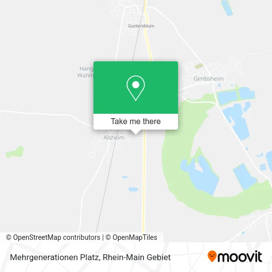 Карта Mehrgenerationen Platz
