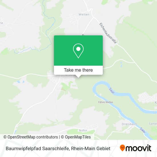 Карта Baumwipfelpfad Saarschleife