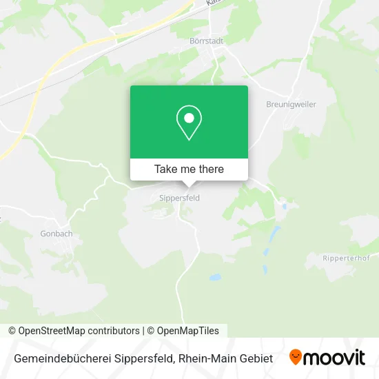 Карта Gemeindebücherei Sippersfeld