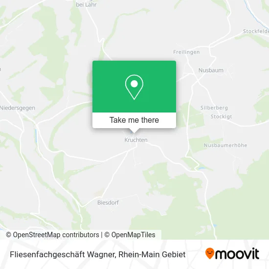 Карта Fliesenfachgeschäft Wagner