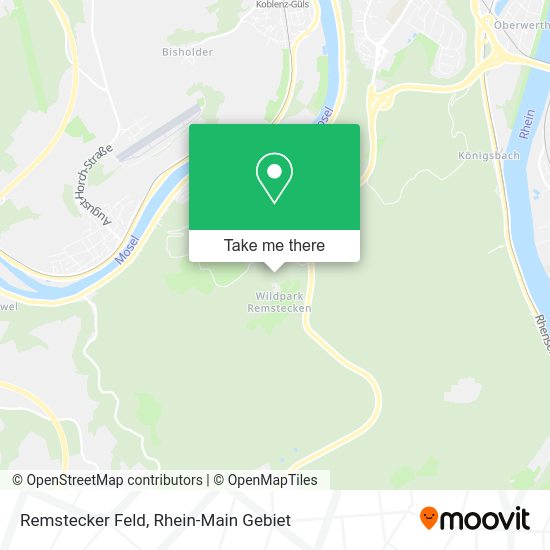 Карта Remstecker Feld