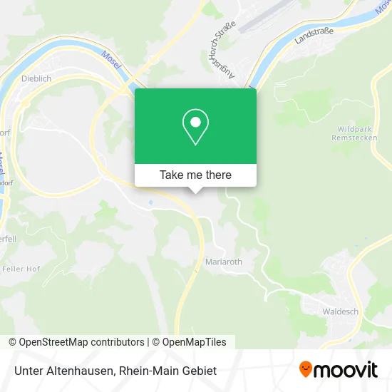 Карта Unter Altenhausen