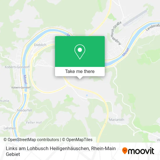 Карта Links am Lohbusch Heiligenhäuschen