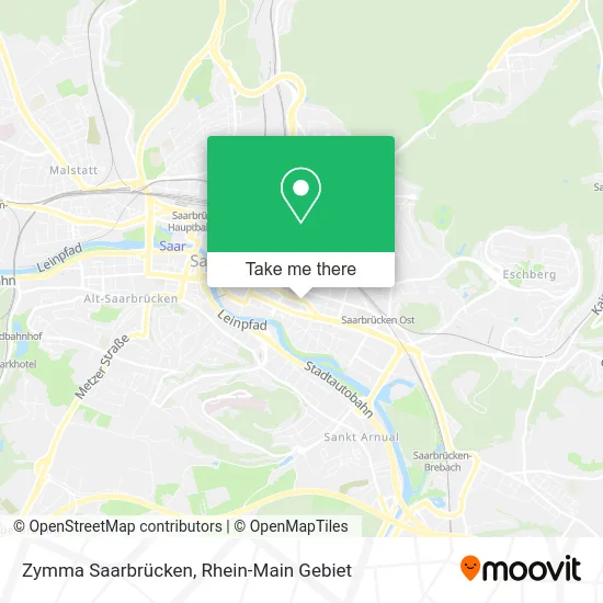 Карта Zymma Saarbrücken
