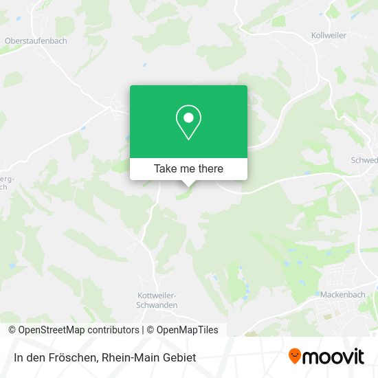 Карта In den Fröschen