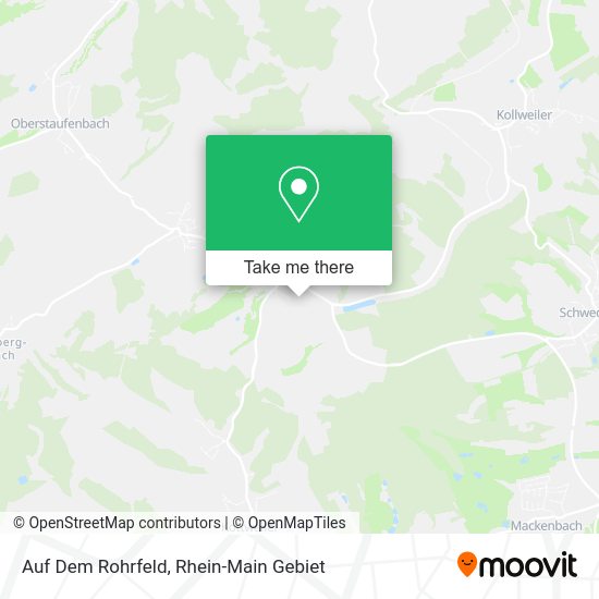 Карта Auf Dem Rohrfeld