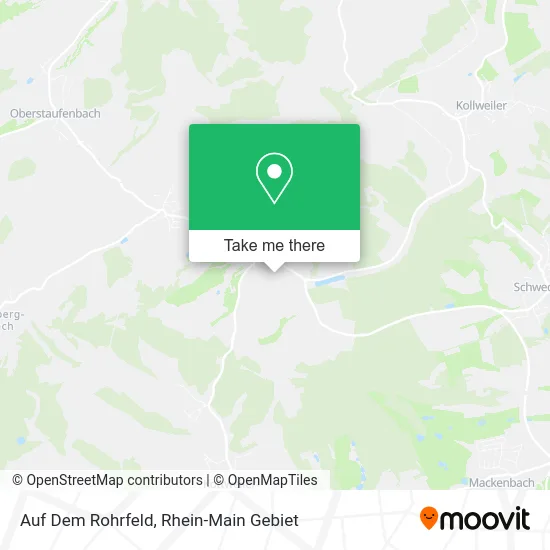 Карта Auf Dem Rohrfeld