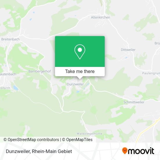 Карта Dunzweiler