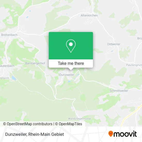 Карта Dunzweiler