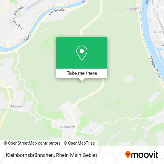 Карта Kleinbornsbrünnchen
