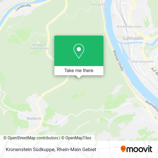 Карта Kronenstein Südkuppe