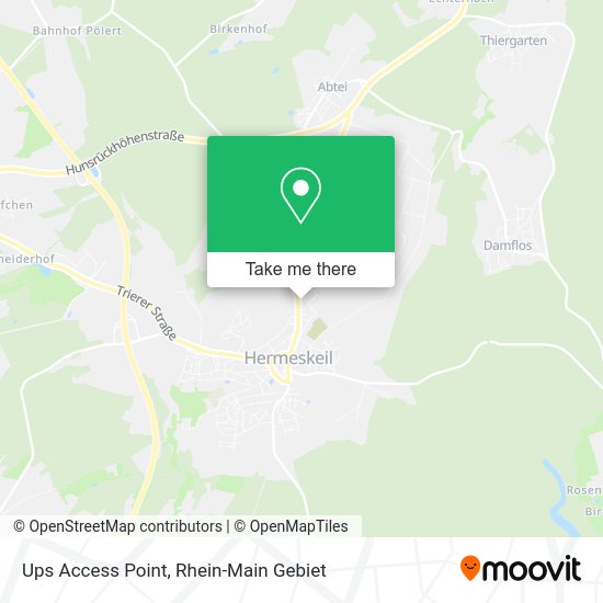 Карта Ups Access Point