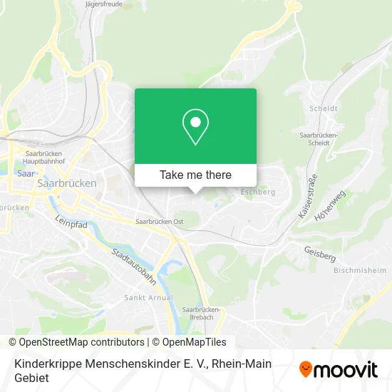 Карта Kinderkrippe Menschenskinder E. V.