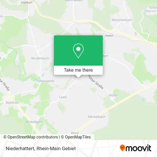 Карта Niederhattert