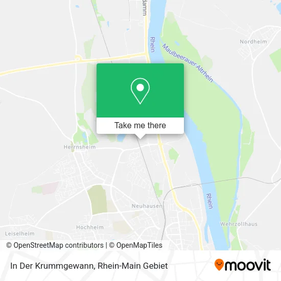 Карта In Der Krummgewann