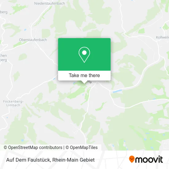 Карта Auf Dem Faulstück