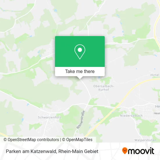 Карта Parken am Katzenwald