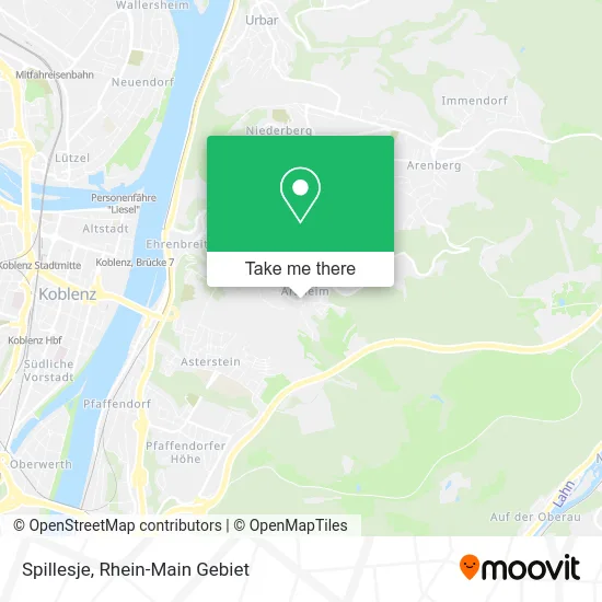 Карта Spillesje