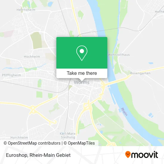 Карта Euroshop