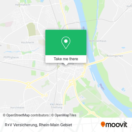 Карта R+V Versicherung