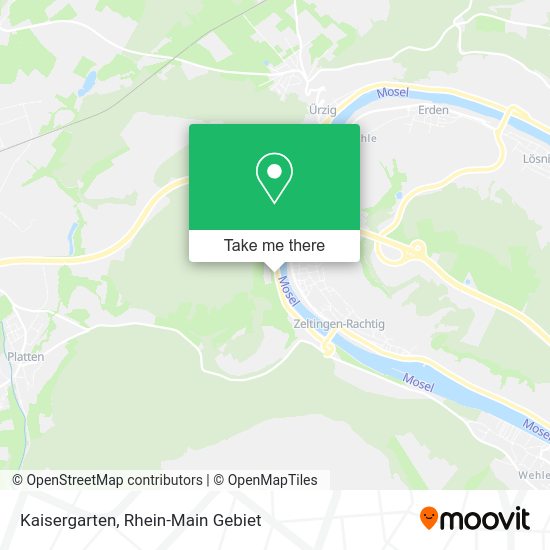 Карта Kaisergarten