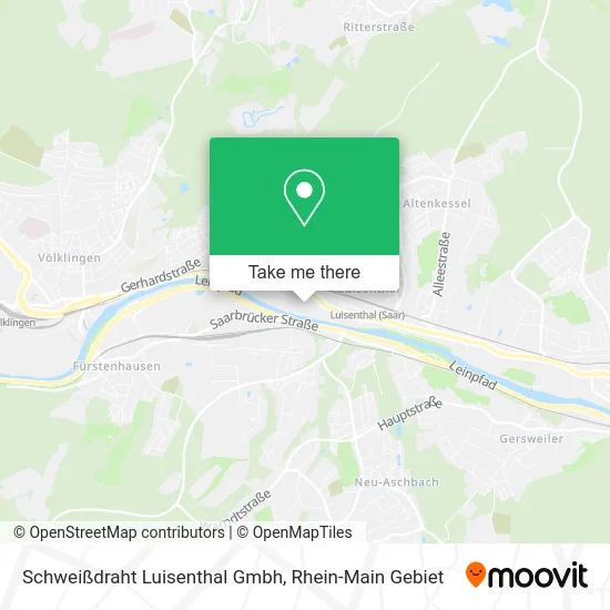 Карта Schweißdraht Luisenthal Gmbh