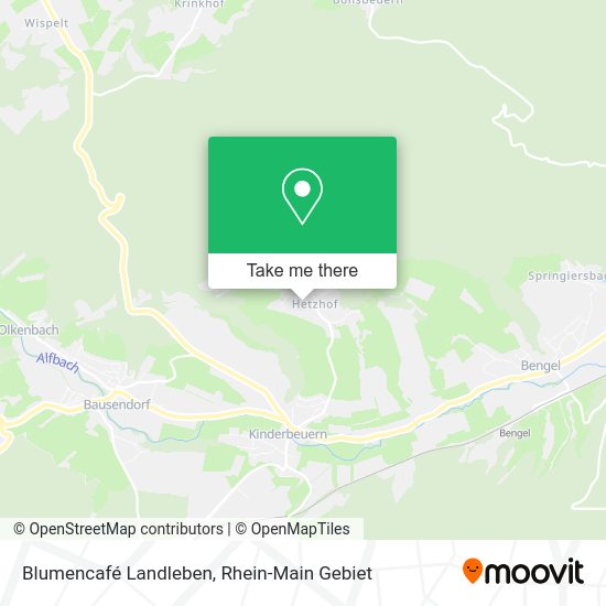 Карта Blumencafé Landleben