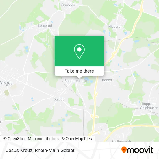 Карта Jesus Kreuz