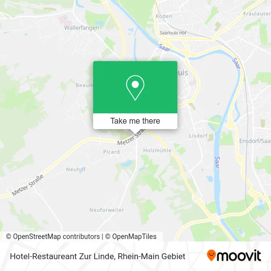 Карта Hotel-Restaureant Zur Linde