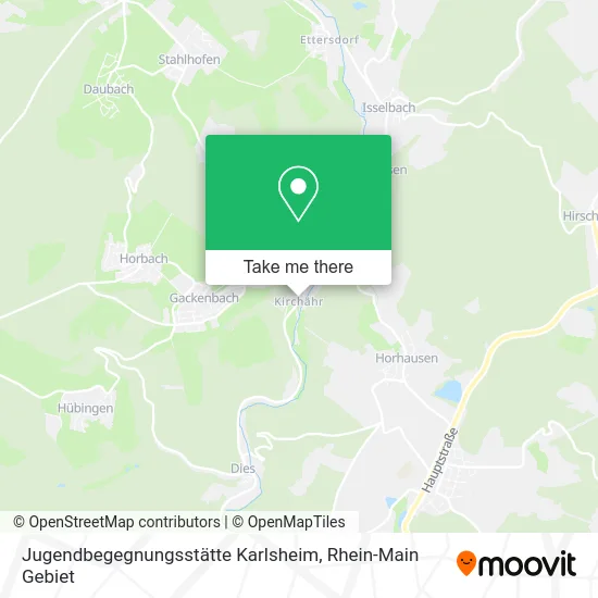 Карта Jugendbegegnungsstätte Karlsheim