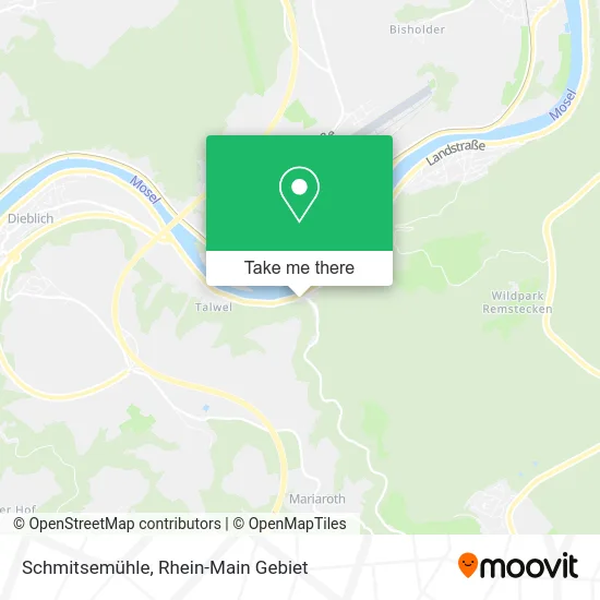 Schmitsemühle map
