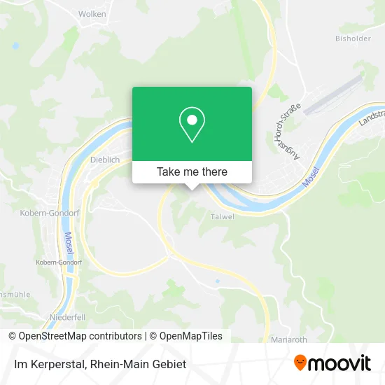 Карта Im Kerperstal