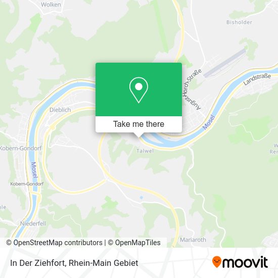 Карта In Der Ziehfort